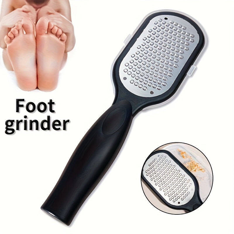 Exfoliante de pies para callos, frotando la piel vieja, limando y puliendo la piel de los pies, eliminando la piel muerta, frotando los pies y reparando los pies.