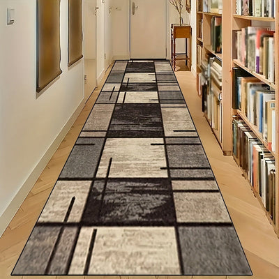 1pieza Alfombra de lujo de piel sintética Shag, antideslizante, lavable a máquina, multifuncional, hecha de poliéster, para pasillo, dormitorio, cocina, baño