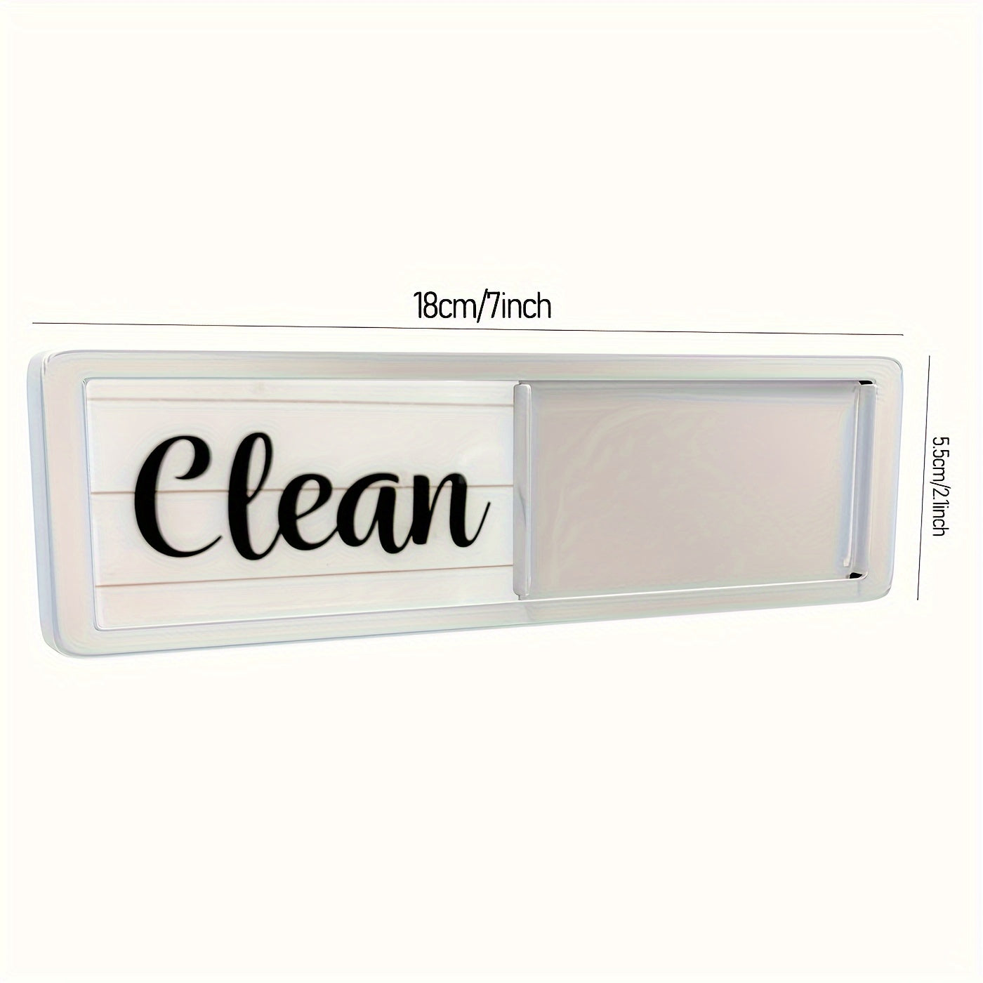 Imán de señalización de limpio/sucio para lavavajillas, fuerte y universal para una organización de cocina eficiente.