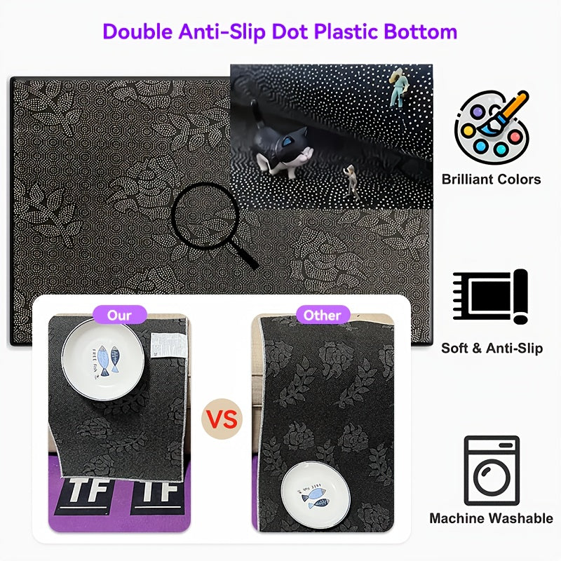1 alfombra clásica de juego para saltar - Alfombra con números coloridos y estampado de dibujos animados, antideslizante, lavable a máquina, ideal para juegos en interiores, útiles escolares y decoración de aula, alfombra para sala de juegos | Alfombra d