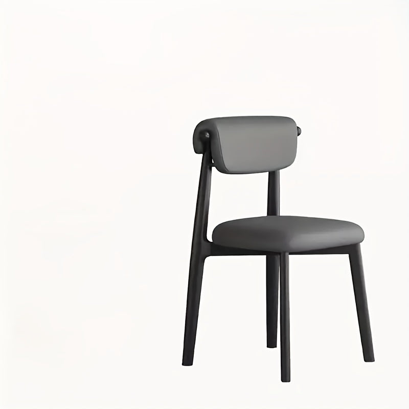Silla de comedor minimalista francesa moderna - Silla de brazos de lona de lujo gris con diseño de espalda abierta y marco de metal, asiento acolchado, adecuada para el hogar, hoteles, restaurantes, estilo nórdico, estructura duradera, tela de alta calid
