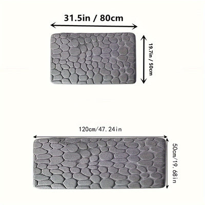 Tapete de Cocina de Tamaño Grande Antideslizante y Absorbente, Tapete de Suelo Lavable a Máquina, Tapete Suave para Restaurante