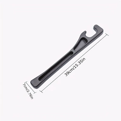 Pack de 2 Rellenos para Espacios del Asiento del Coche - Protectores Anticaída, Diseño Ergonómico en Plástico Duradero, Fácil Instalación para Autos Camiones y SUVs, Organizador de Consola Central y Espacio entre Asientos, Caja de Almacenamiento de Resid