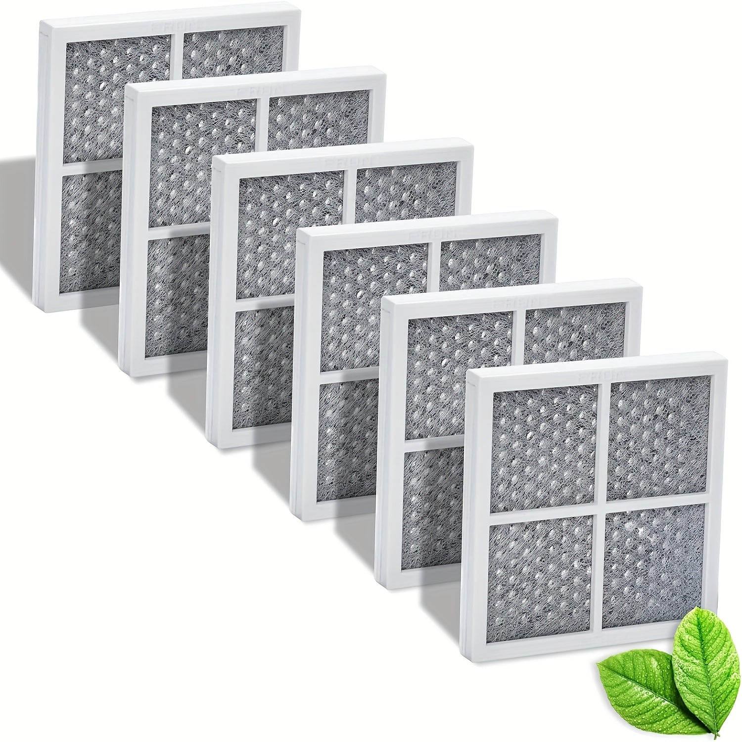 4/6pcs Filtro de Aire de Repuesto para Refrigerador LT120F Compatible con LG Kenmore Elite Reemplazo 46-9918, 469918, 9918, ADQ73214402, ADQ73214403, ADQ73214404, ADQ73334008 LMXS30776S HF17