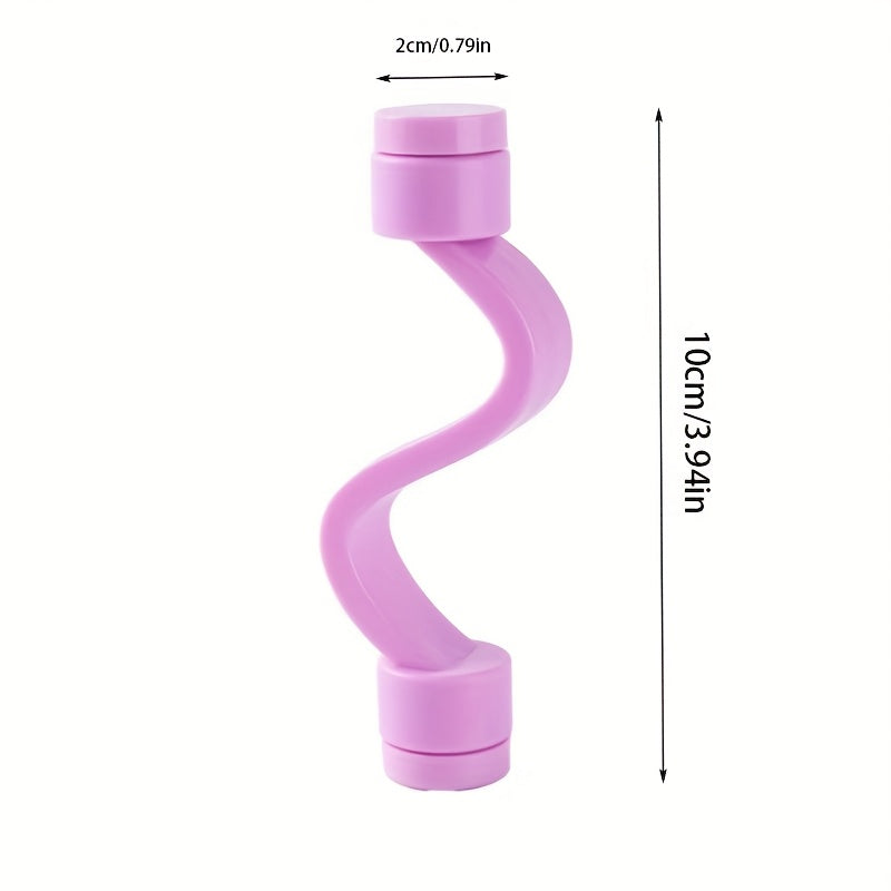 Parachoques de puerta de lavadora magnetizados - Disponible en 4 colores: morado, rosa, azul, gris café, ventilado y anti-olor, humedad, diseño de mano seguro y anti-pinchazo, adecuado para lavadoras de carga frontal.