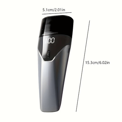 Amoladora Eléctrica de Pies y Pedicura - Dispositivo Robusto con Rodillo Seguro, Pantalla Digital Sin Deslumbramiento, Ideal para Hogar, Salón o Spa - Regalo Perfecto para Halloween, Navidad o Cumpleaños (/Blanco) - Carga USB-C, Batería de Litio, Herrami