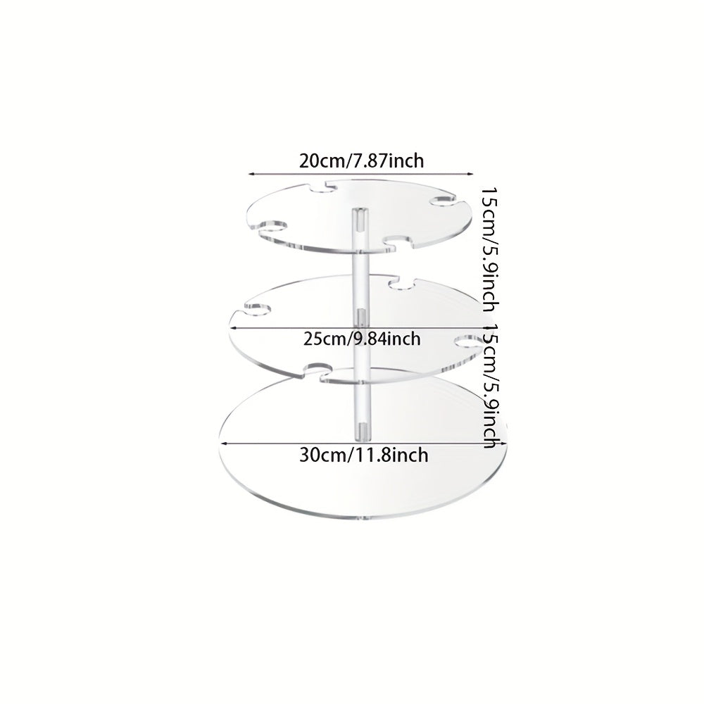 Soporte de champán de acrílico moderno y lujoso, con capacidad para martinis y margaritas, soporte de copas de cóctel, estante de bebidas escalonado multifuncional, adecuado para bodas, bares y reuniones de fiesta.