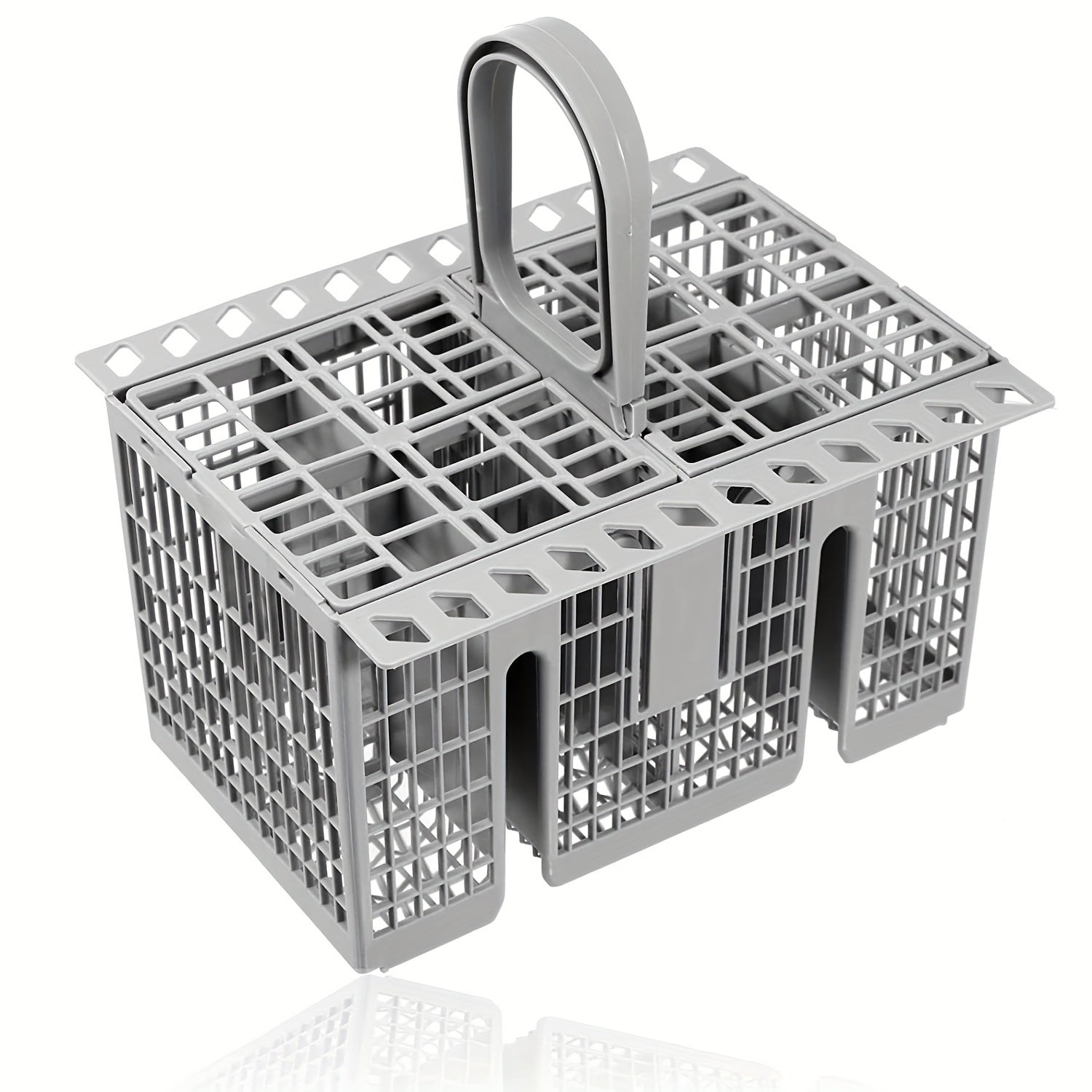 Accesorios Multifuncionales para Cesta de Lavavajillas Compatible con Marco de Almacenamiento para Cuchillo y Tenedor de Cesta de Lavavajillas Hotpoint, Caja de Almacenamiento Universal para Cuchillo y Tenedor de Lavavajillas