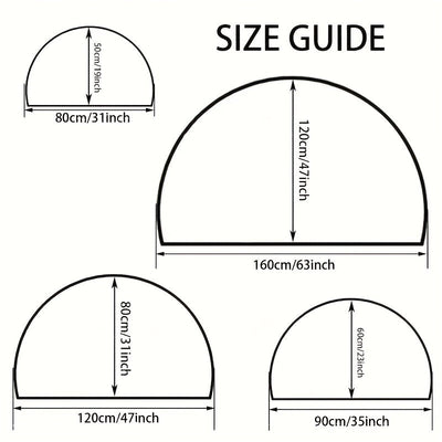 Tapete antideslizante y resistente al desgaste con diseño de adoquines, ideal para dormitorio, cocina, pasillo y múltiples zonas, 1 unidad