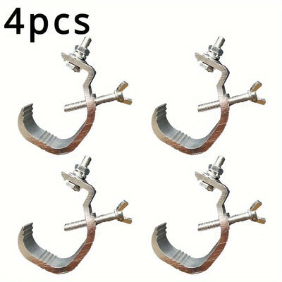 1/4/10pcs Ganchos Ajustables para Luces de Escenario Ganchos para Luces Par Ganchos para Luces de Haz