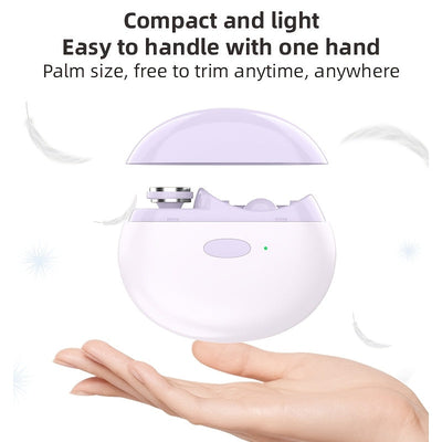 Juego de Cortaúñas Eléctrico Multifunción, Ideal para Manicura y Pedicura, Carga Rápida con Anti-Atascos, Iluminación y Funciones de Pulido, Batería Larga Duradera, Portátil, Regalo para Hombres y Mujeres