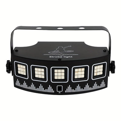 Luz estroboscópica LED de cambio de color YSH USB con control remoto - Lámpara de techo para KTV, escenario de DJ, discoteca, fiesta en casa, club, decoración de Navidad, Halloween, Acción de Gracias, Año Nuevo, perfecta para hogares, bares, restaurantes