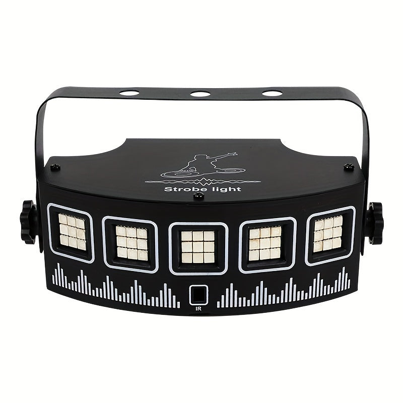 Luz estroboscópica LED de cambio de color YSH USB con control remoto - Lámpara de techo para KTV, escenario de DJ, discoteca, fiesta en casa, club, decoración de Navidad, Halloween, Acción de Gracias, Año Nuevo, perfecta para hogares, bares, restaurantes