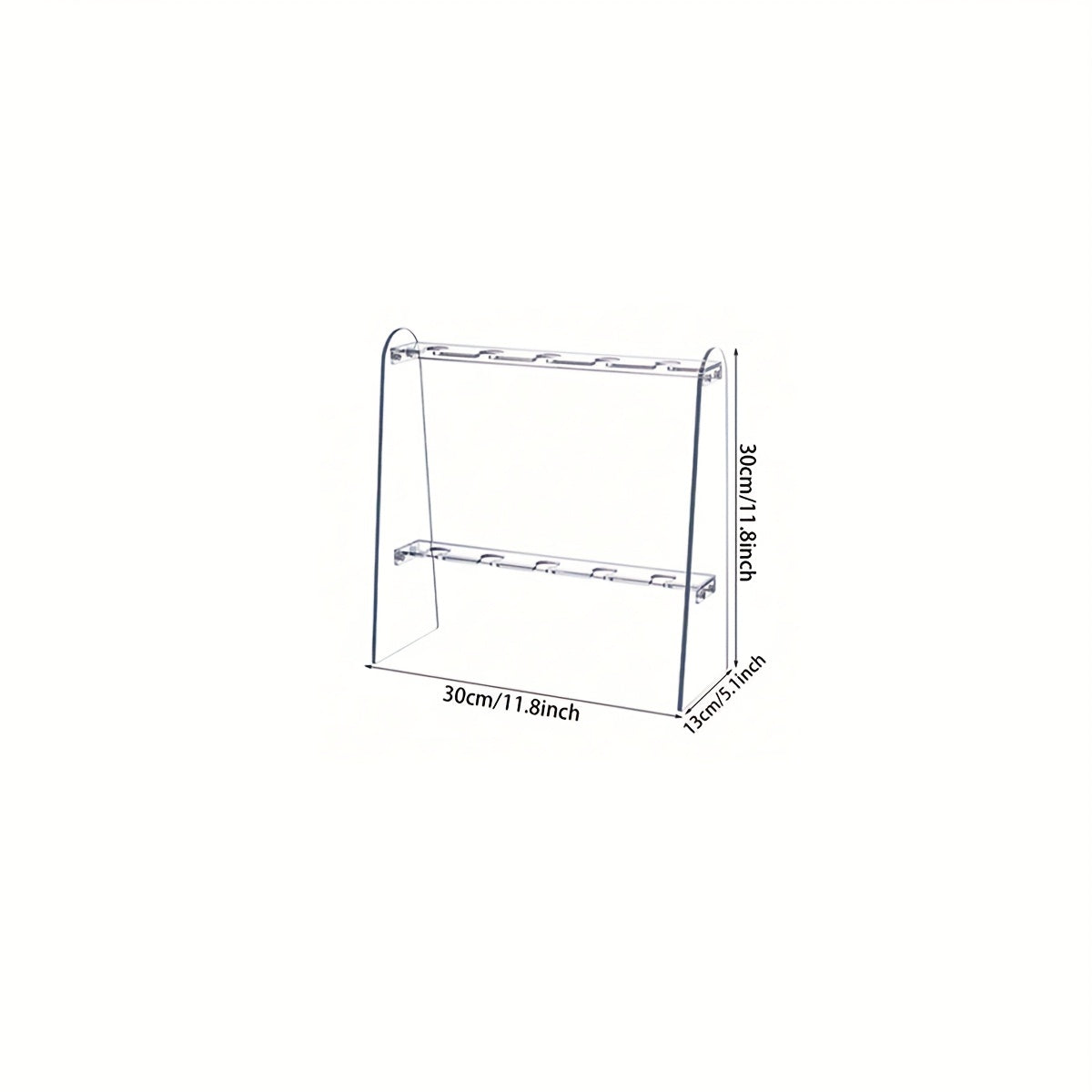 1pc Soporte para Copas de Vino Transparente y Resistente - Organizador Vertical Ahorrador de Espacio, Compatible con Champán, Martini, Highball, Copa Flauta, Vino Tinto - Ideal para Bar en Casa, Restaurante o Fiestas - Diseño Duradero y Fácil de Limpiar