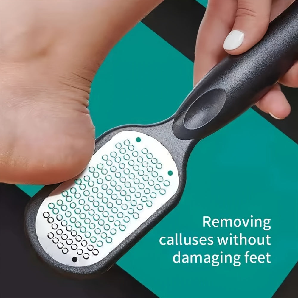 1 pieza, raspador de talón, eliminador de piezas duras y muertas, con tapa, herramienta de cuidado de pies para manicura y pedicura.
