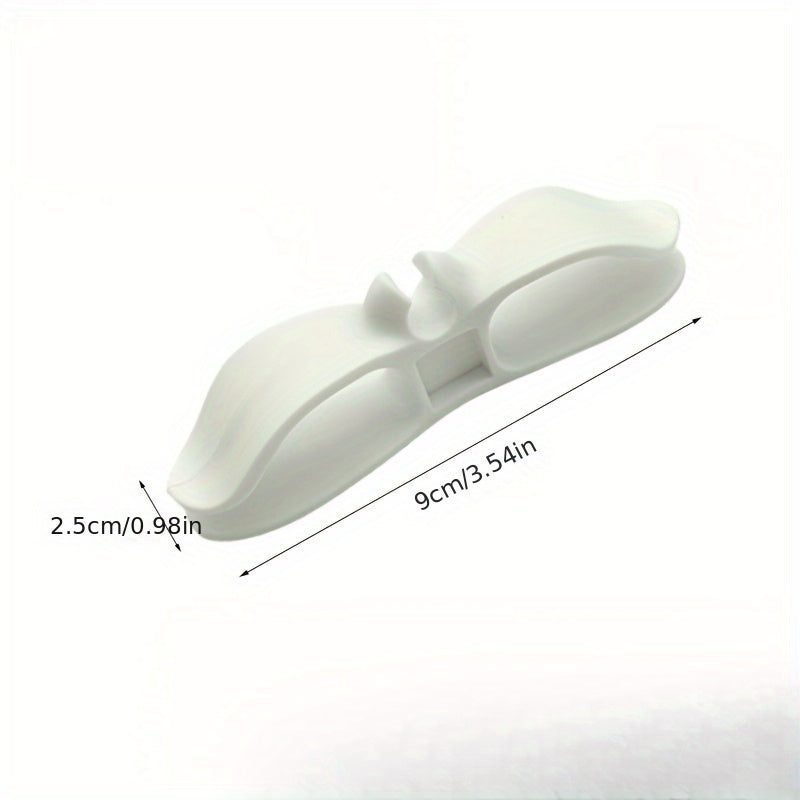 4 piezas Organizador de Cable de Silicona con Clips de Fijación para Pared - Ideal para Electrodomésticos de Cocina y Hogar, Solución de Gestión de Cables, Organización de Cables | Organizador de Cables Moderno | Portacables Duradero, Organizador de Alma