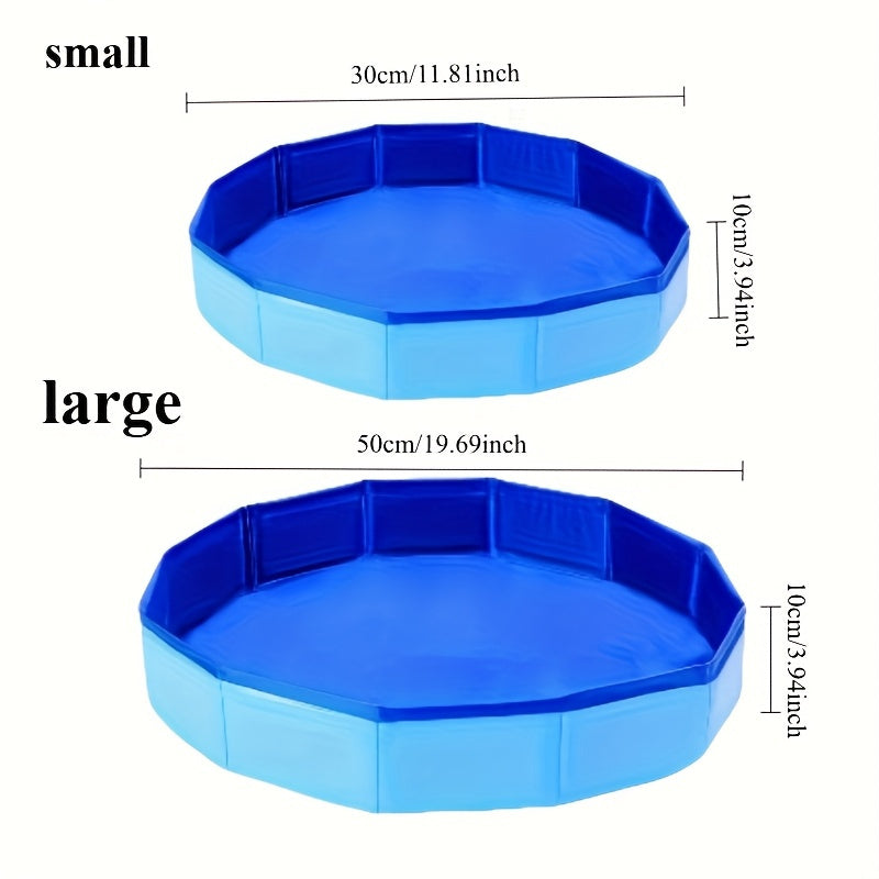 Baño de pies portátil y plegable para piscina - Bañera de pies plegable de PVC compuesto con colador incorporado, no necesita electricidad, diseño compacto para uso en casa/trabajo, accesorio de cuidado de pies multifuncional, experiencia de remojo de pi
