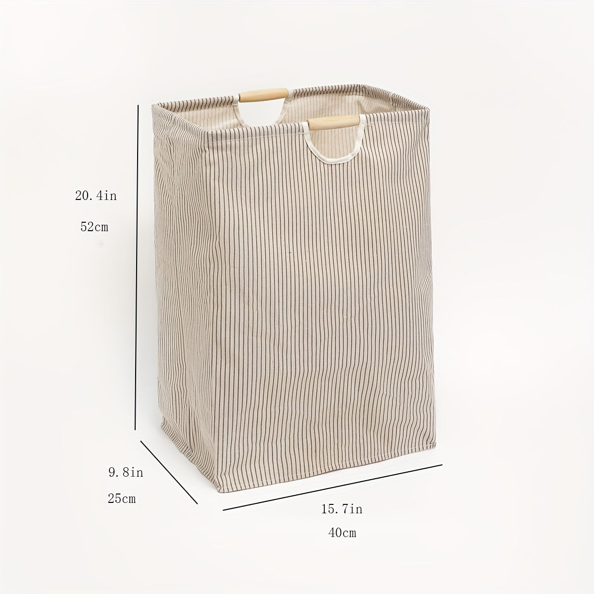 Cesto De Lavandería Plegable De 1 Pieza, Cesto De Ropa Con Asas, Cesto Grande Para Guardar Ropa, Toallas Y Juguetes En La Familia Y En El Dormitorio, Organizador De Lavandería Y Almacenamiento Para Baño, Dormitorio Y Lavadero