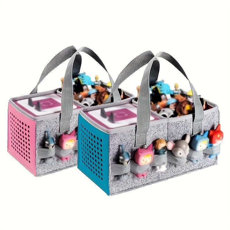 1pc Bolsa de Almacenamiento de Espuma con Múltiples Bolsillos para Altavoces y Juguetes de Peluche, Bolsa de Música Portátil con Diseño de Caja de Almacenamiento de Golf, Organizador Creativo de Reproducción de Audio, Solución de Almacenamiento Portátil|