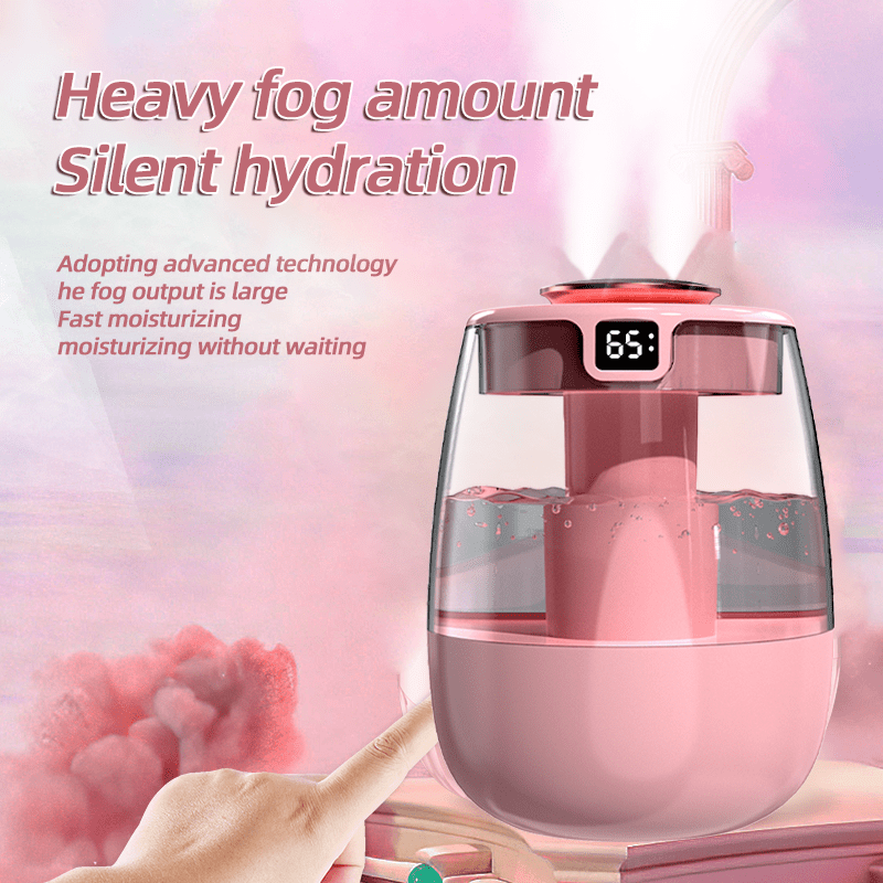 Un difusor de aroma para el hogar disponible en tres colores, adecuado para dormitorios, salas de estar, oficinas y como humidificador para automóviles. Cuenta con un fabricante de niebla USB, spray de aroma y luz nocturna para el dormitorio, lo que lo c