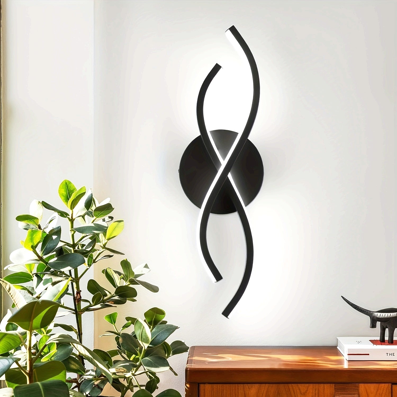 Paquete de 1 luz de pared LED mini bar estilo granja para interiores, diseño resistente al óxido en superficie, adecuado para iluminación decorativa de dormitorios y pasillos, luces frontales para espejos de corredor