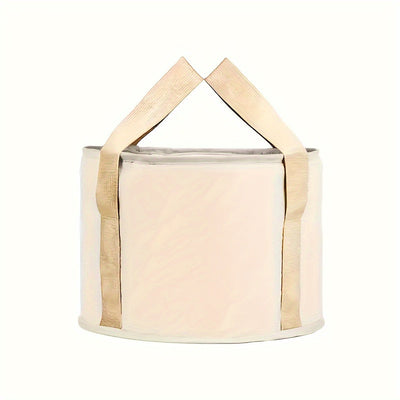 Tina para pies plegable y portátil, sin perfume, baño de pies plegable no eléctrico, asas reforzadas, diseño fácil de verter y colgar, no requiere batería, para spa en casa y cuidado de la belleza.