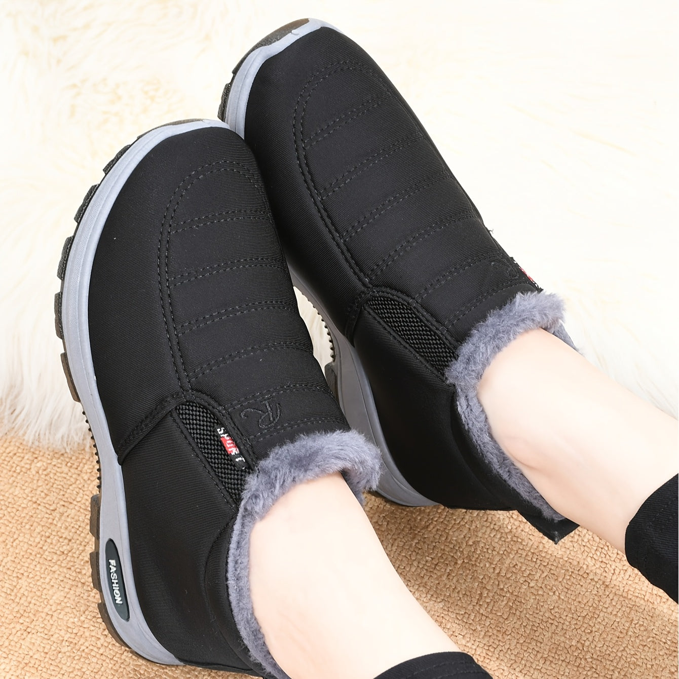 Botas de Invierno Ultra Abrigadas Unisex - Botas de Nieve con Suela Gruesa, Aislamiento para Clima Ártico, Tecnología Térmica Lock y Forro de Alta Densidad, Diseño Minimalista en Color Sólido para Senderismo al Aire Libre