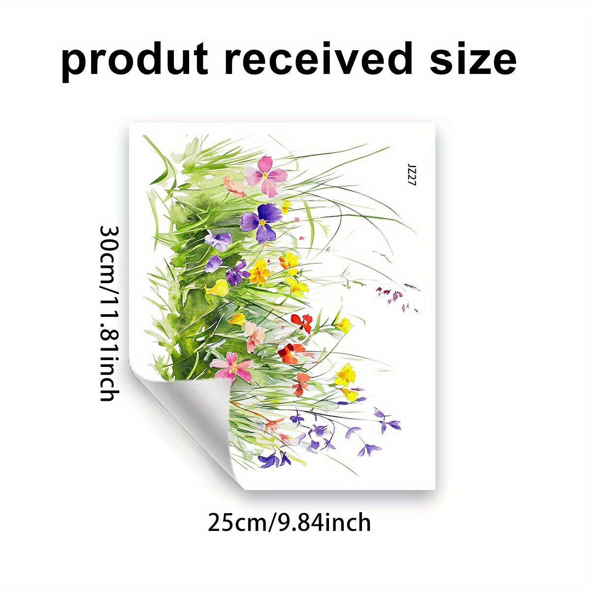 Calcomanía floral minimalista para tapa de inodoro - Decoración elegante para baño, adhesivo plástico autoadhesivo con diseño de flores silvestres vibrantes, acabado mate, perfecto para decorar hogares y baños públicos