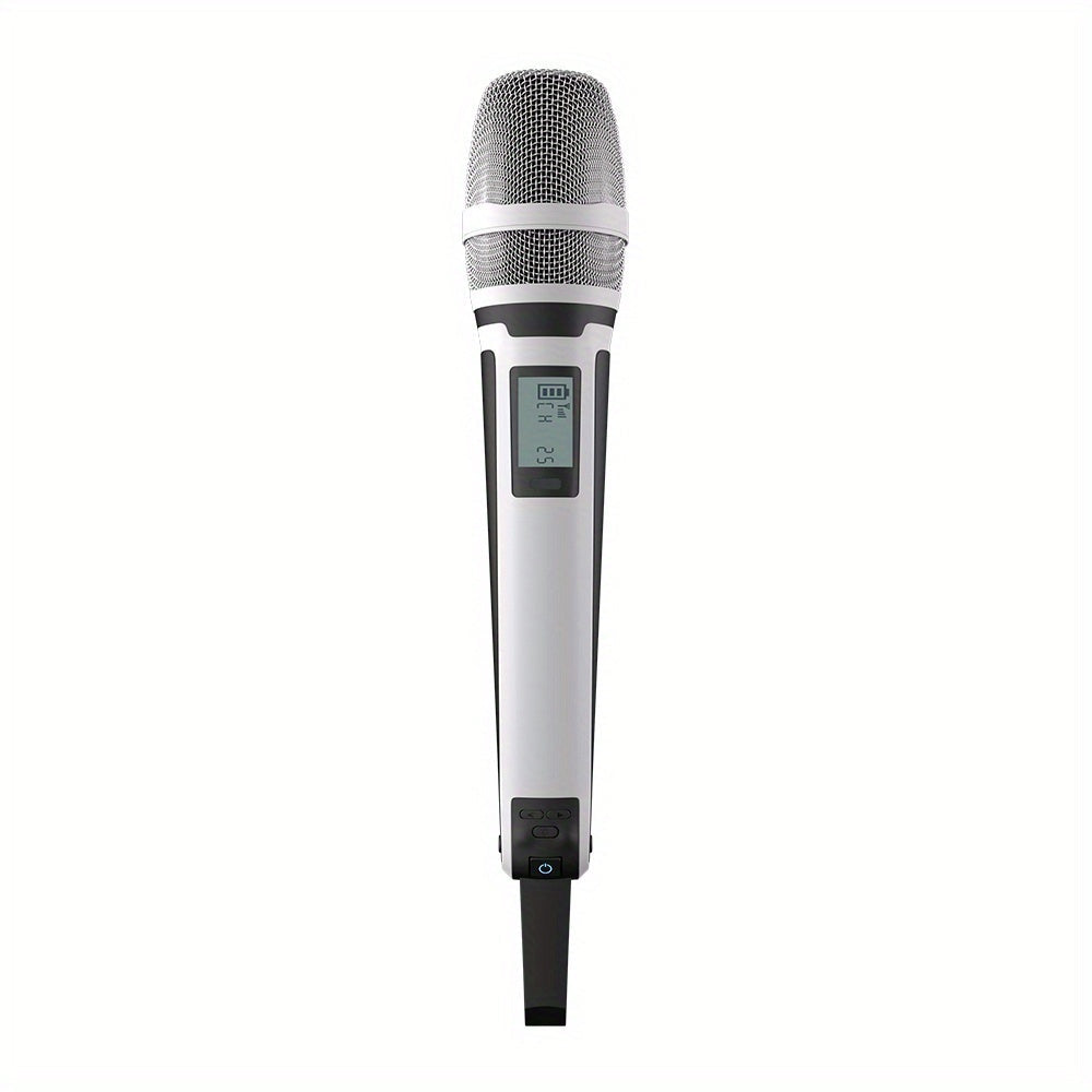 Microfono sin varillas G-MARK SKM9000 Profesional UHF con Frecuencia Ajustable y Carcasa Metálica para Eventos, Enseñanza y Bodas