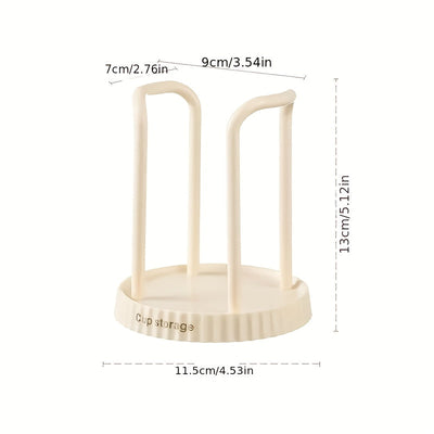 Soporte versátil para vasos de plástico - Ideal para tazas de té y café, accesorio perfecto para el baño