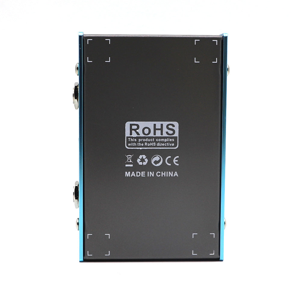 Pedal de Ecualizador de 10 Bandas para Guitarra y Bajo con True Bypass, Efectos de 31.25Hz a 16kHz