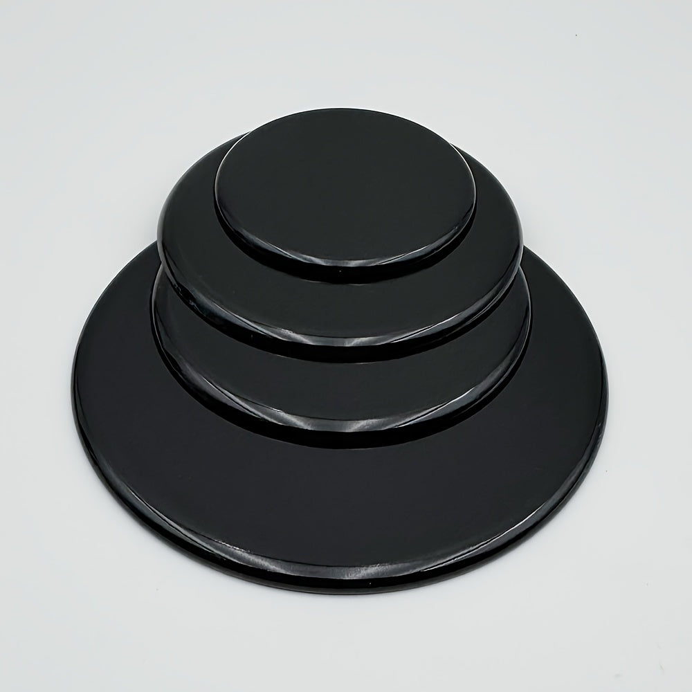 Juego de 4 Tapas para Quemadores, Compatibles con Estufas de Gas Incorporadas SABAF - Incluye 1 pieza de 55mm, 2 piezas de 75mm y 1 pieza de 100mm