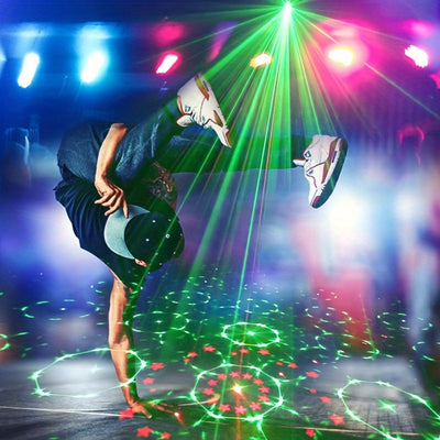Lámpara LED RGB 3 en 1 versátil con control remoto y activación por sonido, para fiestas, bodas y celebraciones, luz estroboscópica, iluminación para escenarios, Día del Padre, Día de la Madre