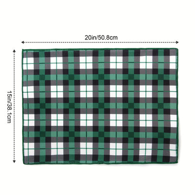 Alfombrilla de Secado de Platos de Microfibra Ultra Absorbente con Temática de Primavera y Verano - 38.1cm x 50.8cm, Resistente al Calor, Antideslizante para Encimera de Cocina