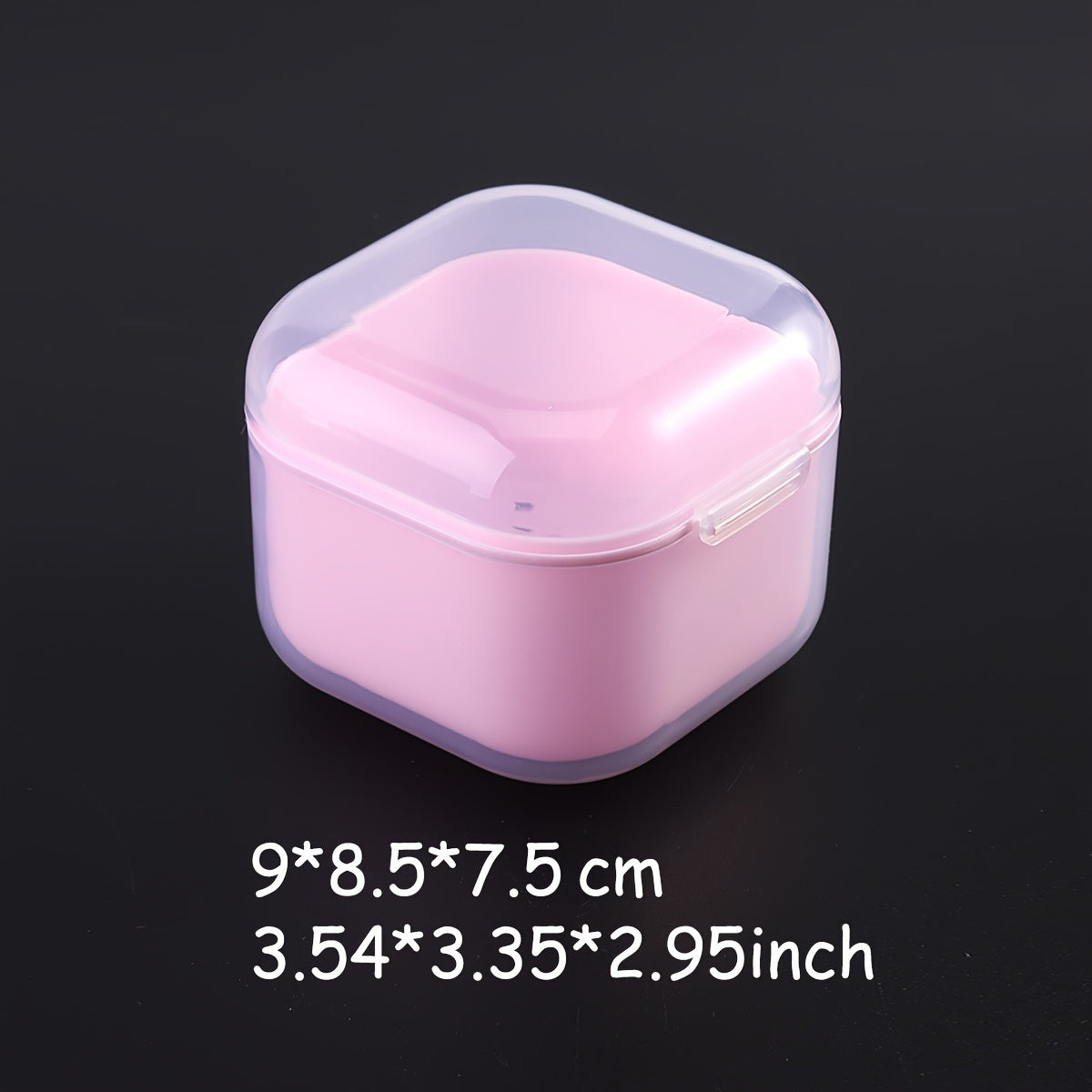 1pc Caja Esterilizadora de Cabezal de Pulido de Uñas Multicolor con Filtro - Estuche de Plástico Duradero e Inodoro para una Limpieza y Desinfección Eficiente de Herramientas de Uñas, Ideal para Salones