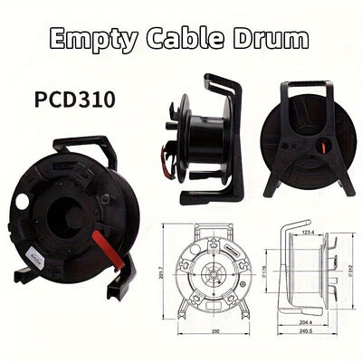 Carrete de cable Altavoz de audio Cable móvil Carrete de recogida Carrete de plástico Bobina de bobinado