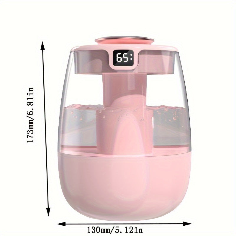 Un difusor de aroma para el hogar disponible en tres colores, adecuado para dormitorios, salas de estar, oficinas y como humidificador para automóviles. Cuenta con un fabricante de niebla USB, spray de aroma y luz nocturna para el dormitorio, lo que lo c