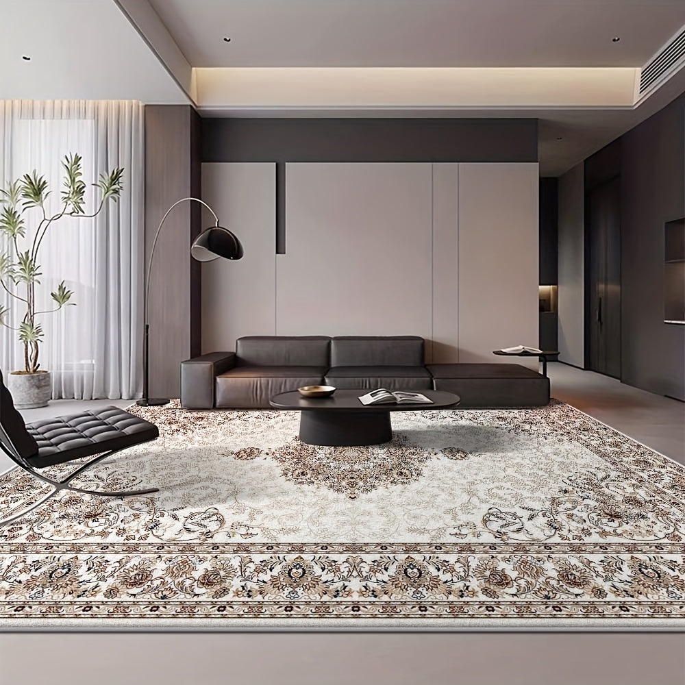 La alfombra de terciopelo, de 850 gramos por metro cuadrado, ofrece un toque fresco y elegante con un estilo minimalista. Es antideslizante, fácil de mantener y perfecta para dormitorios acogedores. Ideal para niños, brinda un entorno suave y seguro. Ade