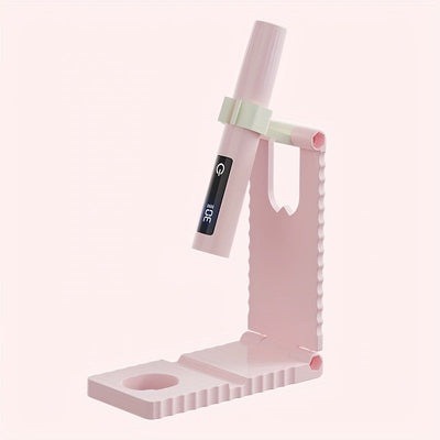 Linterna Portátil Pequeña para Manicura con Enchufe, Luz LED de Secado Rápido Mini - Iluminación Profesional Recargable USB, Temporizador Largo/Corto, Secador de Gel para Uñas en Casa y Salón, Herramienta Moderna para Decoración de Uñas | Azul/Verde/Blan