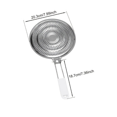 Soporte para Ollas de Acero Inoxidable Duradero de 1 Pieza - Doble Capa, Estante de Almacenamiento Térmico para Sartenes y Tapas, con Diseño de Tubo Redondo Engrosado, Ideal para la Organización de Utensilios de Cocina, Estante para Ollas de Cocina