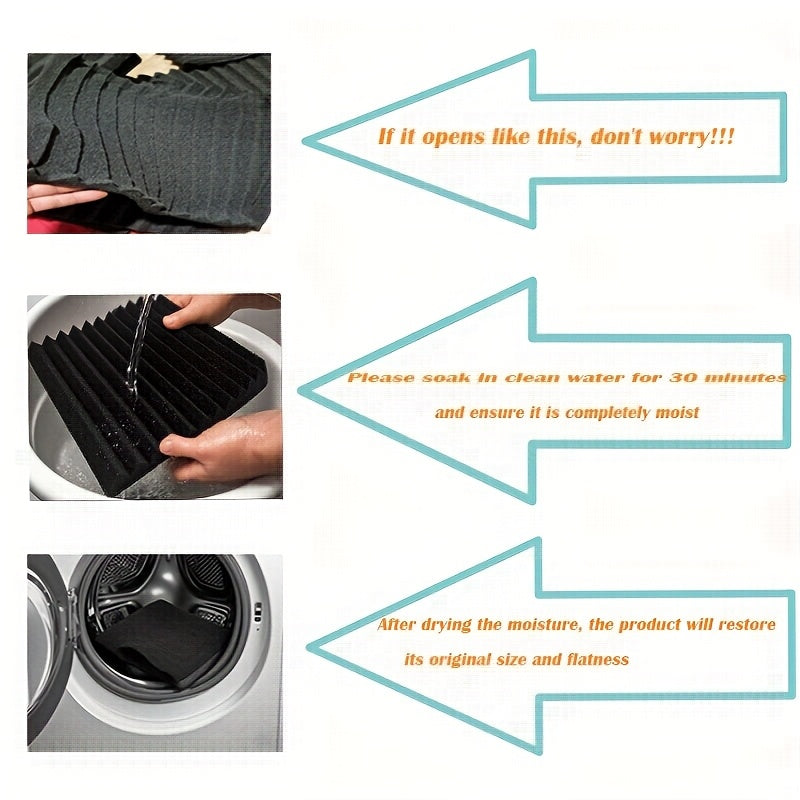 50 piezas de paneles acústicos VIBuilt de espuma de alta densidad, 12"x12"x1" negro y morado, para estudio de grabación, reducción de ruido y absorción de sonido, paneles acústicos para pared