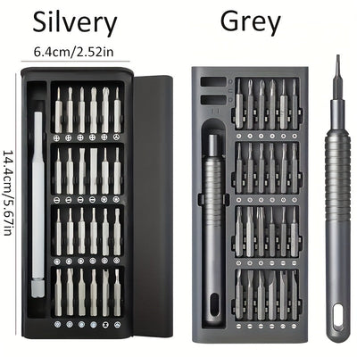 Juego de destornilladores de precisión 25 en 1, multifuncional, plástico duradero, sin carga, con varias cabezas de tornillo, para extracción de teléfonos móviles y tabletas