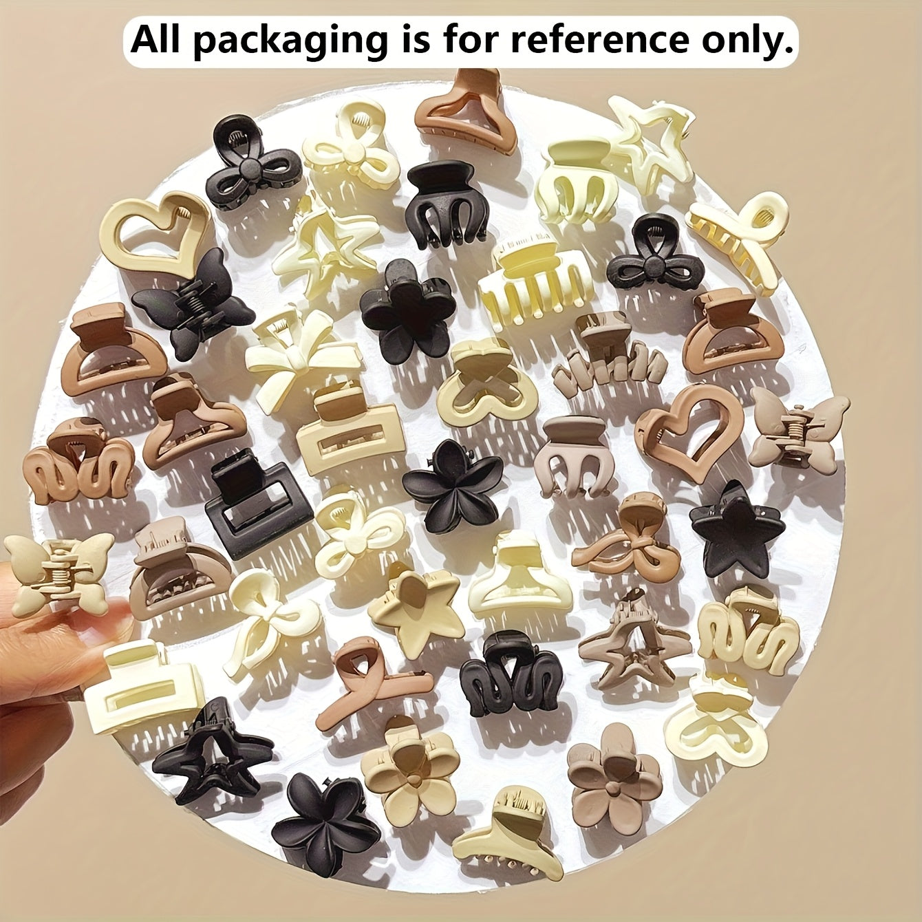 Paquete de 10 Elegantes Horquillas para Niñas - Diseños Geométricos y Florales Surtidos, Colores Variados, Accesorios de Cabello Duraderos en Plástico para el Día a Día, Fiestas y Viajes - Regalo Perfecto para Mejores Amigas, Clips Versátiles, Horquillas