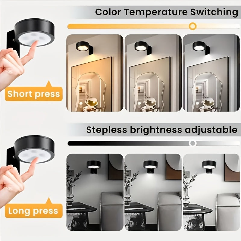Juego de iluminación ajustable de alta gama multi-funcional para interiores, con control remoto + control de pantalla de lámpara, temporizador y ajuste de 3 colores, luces decorativas de pared, focos de pared de fondo, exhibición de marco de oficina, ilu