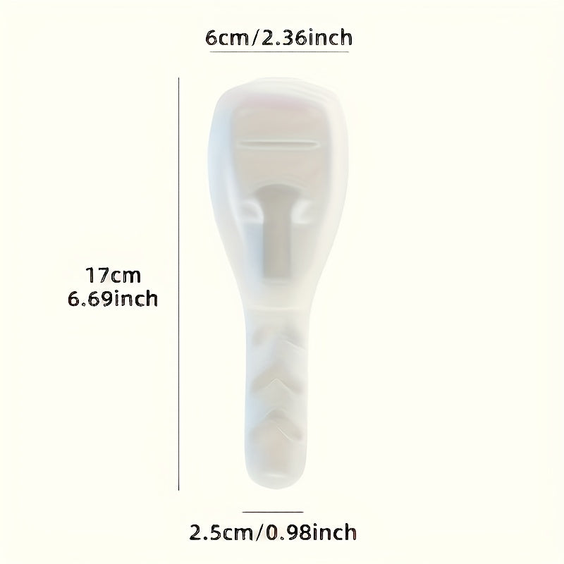 Estuche portátil transparente para rasuradora con mango naranja, diseño minimalista, organizador de accesorios de afeitado a prueba de polvo, ideal para el cuidado de barba y bigote, perfecto para guardar la rasuradora y viajar