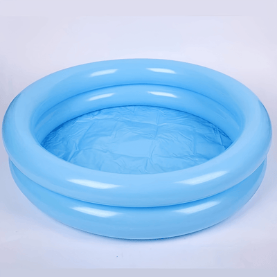 Popular Choice Bañera Inflable para Pies Azul - Duradera y Portátil, Ideal para Escaleras de Piscina, Uso Familiar al Aire Libre y Relajación, Diseño Minimalista, Sin Necesidad de Electricidad