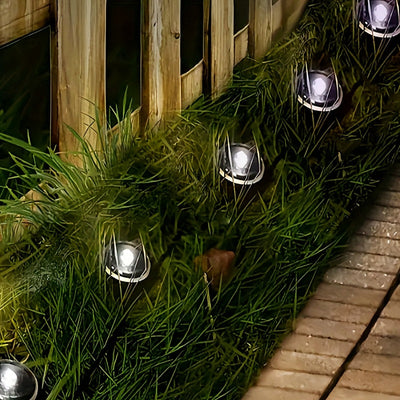 30 Luces LED Solares - Decoración de Jardín Ahorradora de Energía para Exteriores, Luces Sólidas Cálidas para Navidad y Uso Todo el Año, Sin Necesidad de Cableado o Electricidad, Adorno Festivo | Estructura de Plástico
