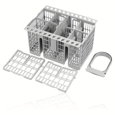 Accesorios Multifuncionales para Cesta de Lavavajillas Compatible con Marco de Almacenamiento para Cuchillo y Tenedor de Cesta de Lavavajillas Hotpoint, Caja de Almacenamiento Universal para Cuchillo y Tenedor de Lavavajillas