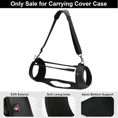 Estuche Protector PU para Boombox 3 sin varillas, Bolsa de Almacenamiento Diagonal EVA God of War con Material PU de Alta Calidad en Ambos Lados, Diseño Resistente y Duradero, Correa Ajustable de Nylon 70cm-138cm, Incluye Correa de Hombro, Solo Funda Pro