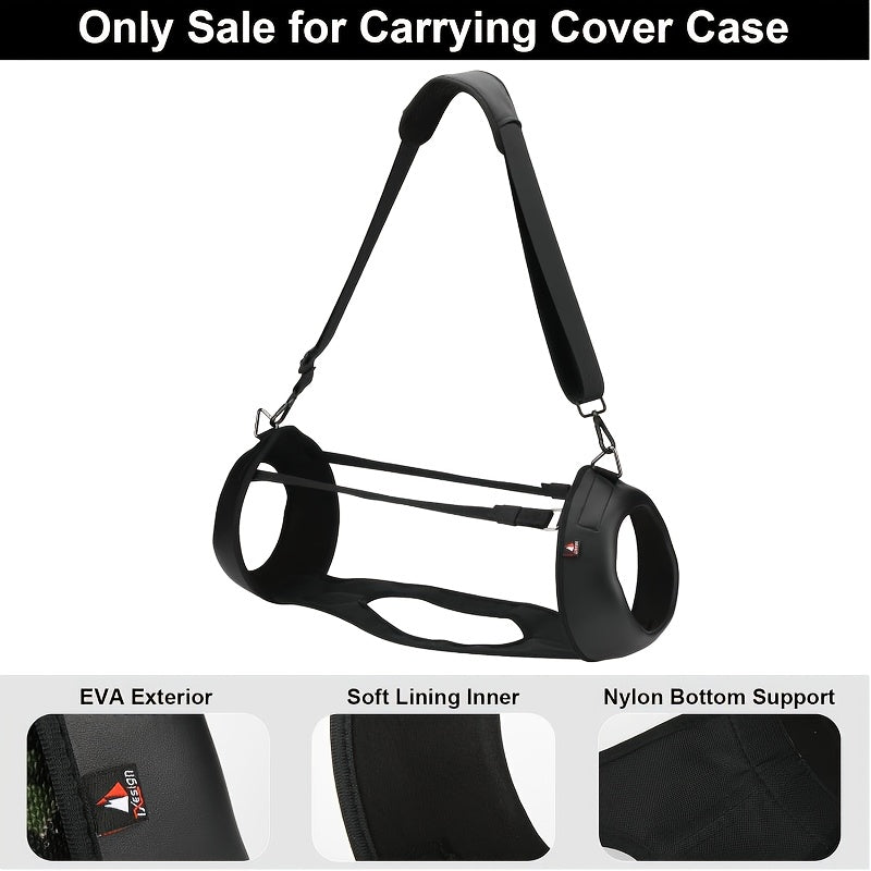Estuche Protector PU para Boombox 3 sin varillas, Bolsa de Almacenamiento Diagonal EVA God of War con Material PU de Alta Calidad en Ambos Lados, Diseño Resistente y Duradero, Correa Ajustable de Nylon 70cm-138cm, Incluye Correa de Hombro, Solo Funda Pro